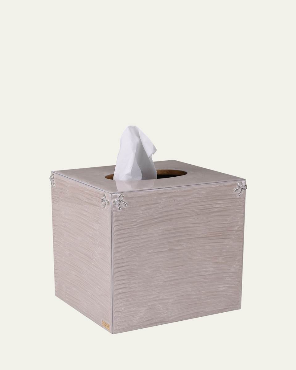 Lola Pave Bows Boutique Tissue Box Cover